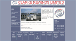 Desktop Screenshot of clarkerewinds.ie